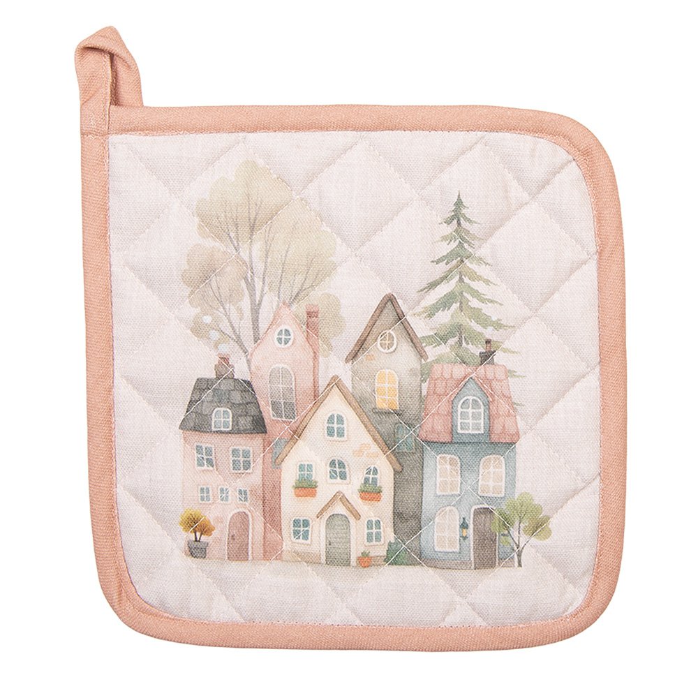 Pannenlap 20x20 cm Beige Katoen