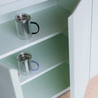 Theemok 43cl met filter en deksel paars Liv