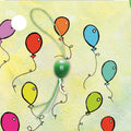 Kaartje ballon