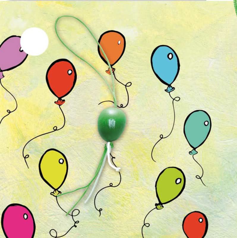 Kaartje ballon