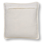 Dutch Decor Bowie - Kussen 45x45 cm - Gewassen katoen - Sneeuwwitje - Wit