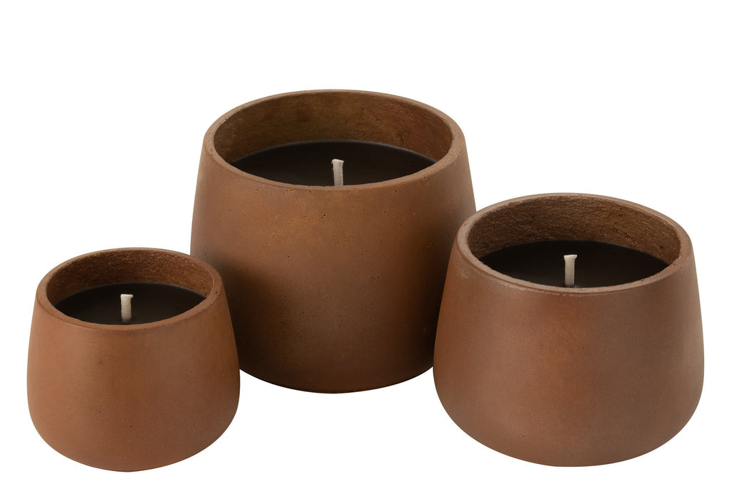 J-Line buitenkaars - cement - bruin - large - 48U
