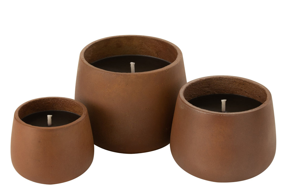 J-Line buitenkaars - cement - bruin - large - 48U
