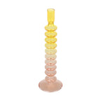 Candlestick Molume geel 9x29,5 cm