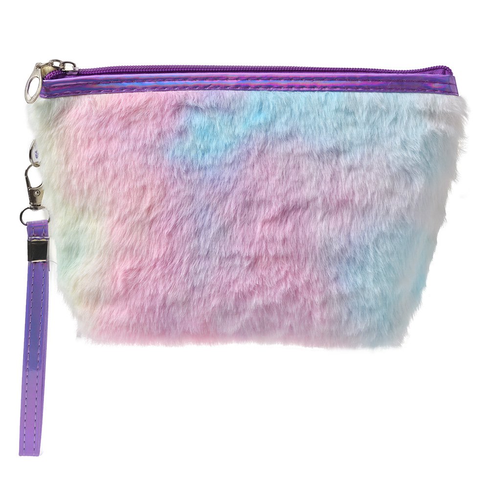 Toilettas Dames Hart 23x13 cm Paars Polyurethaan
