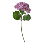 Kunstbloem Hortensia 67 cm Paars Kunststof