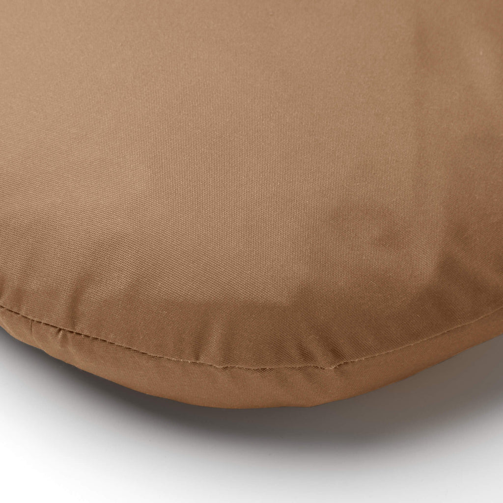 Dutch Decor Sol - Outdoor Cushion Ø40 cm - Waterdicht en UV -resistent - Tabak Brown