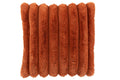 J-Line kussen Large Corduroy - polyester - roest