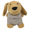 Deurstopper Teckel Sweater Oker 30x16x23cm
