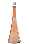 J-Line karaf - glas - oranje