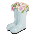 Decoratie Beeld Laars 20x18x26 cm Blauw Kunststof