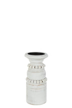 J-Line kaarshouder Pila - metaal - wit - large