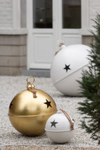 J-Line kerstbal Bal - ijzer - goud - extra L