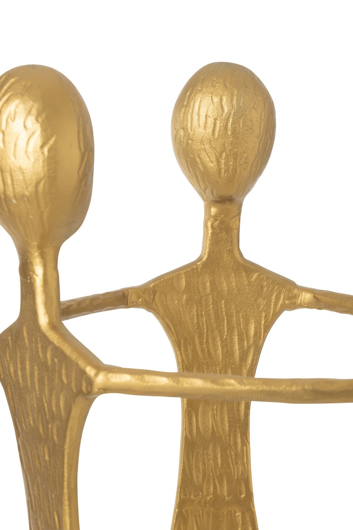 J-Line figuur 3 Men - aluminium - goud