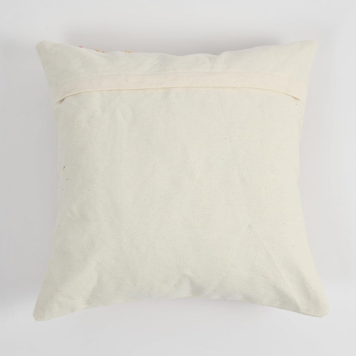 Kussenhoes – Getufte geometrische pompon – 16x16 inch (enkele eenheid)