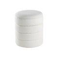 Hocker Ampahaka Wit 40x45 cm