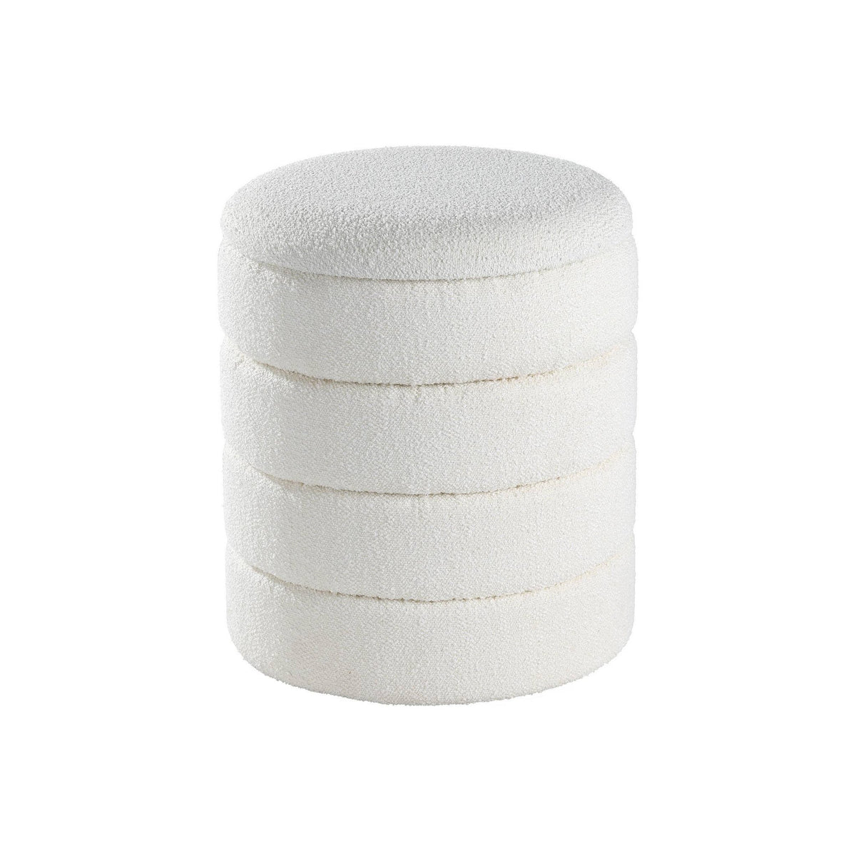 Hocker Ampahaka Wit 40x45 cm