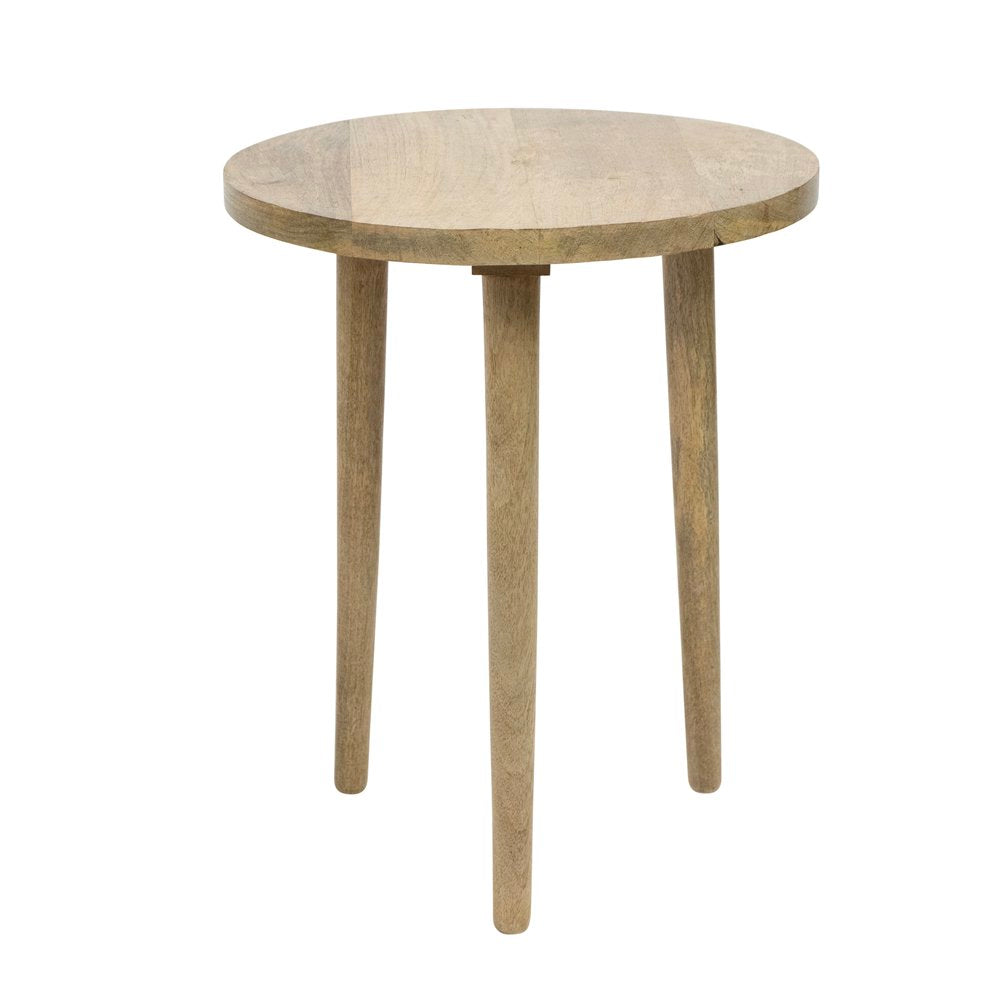 Tafel mango hout dia 40cm