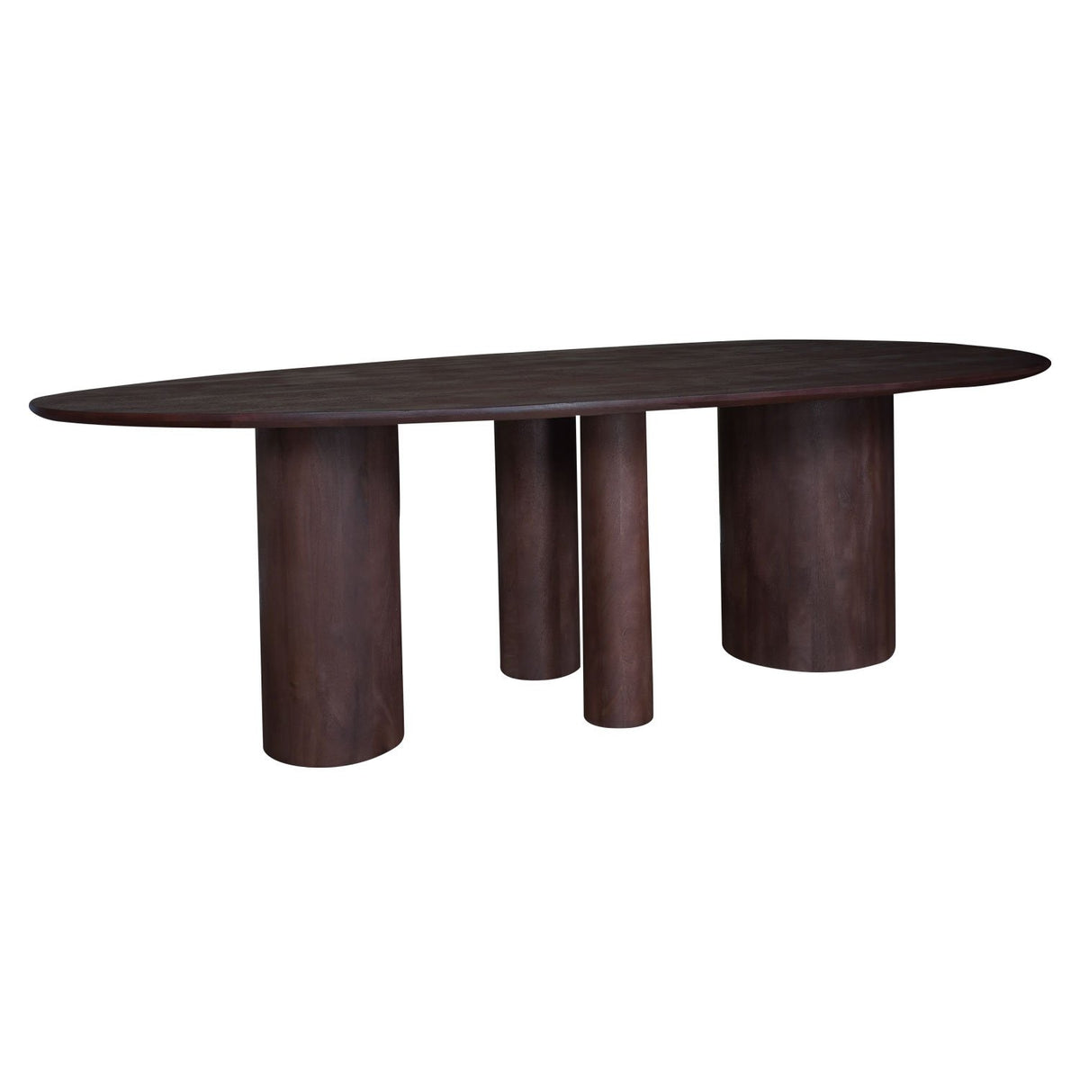 Eettafel Amir 240 x 120 cm - Espresso Mangohout