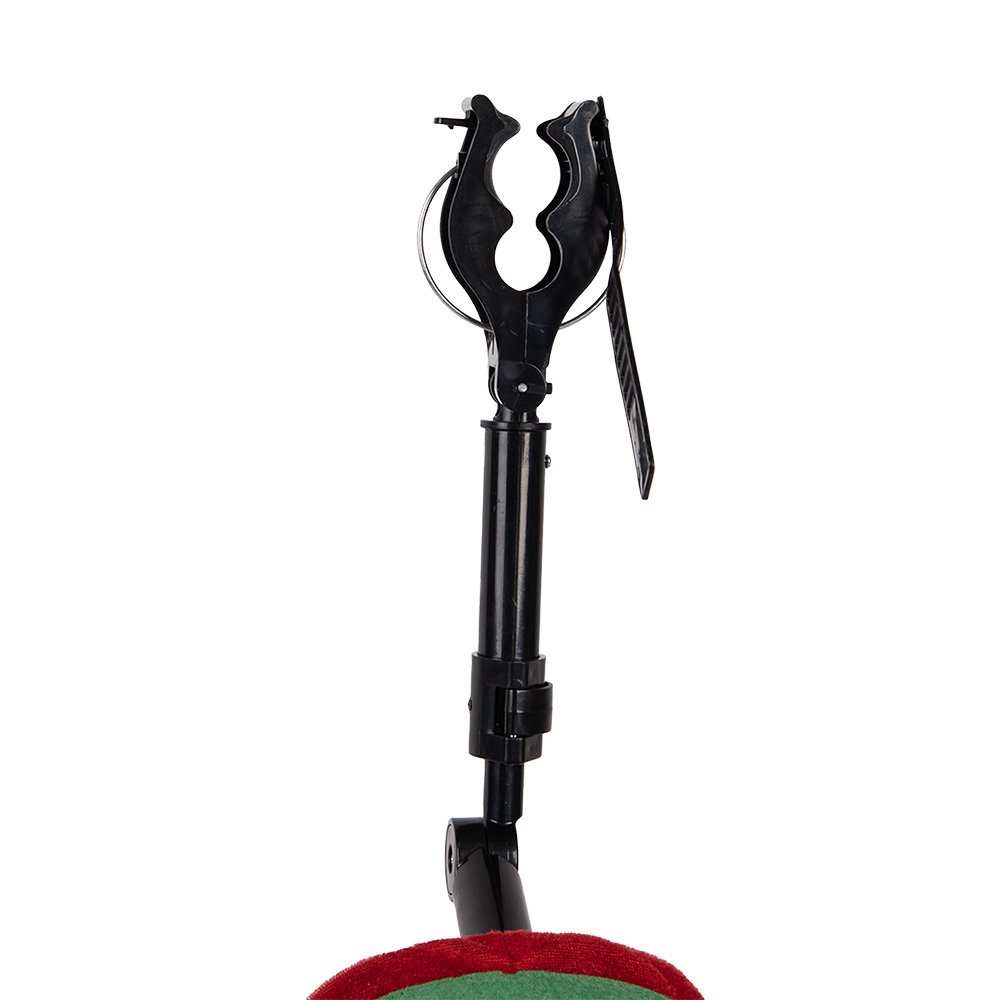 Kerstdecoratie Beeld Elf 15x10x39 cm / 3xAA Rood Kunststof