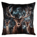 Kussenhoes 45x45 cm Grijs Polyester Hert