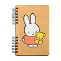 Duurzaam Houten Notitieboek – Komoni – Nijntje met Beer – Miffy with Bear – Gerecycled papier