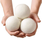 3 XL drogerballen 7cm van schapenwol