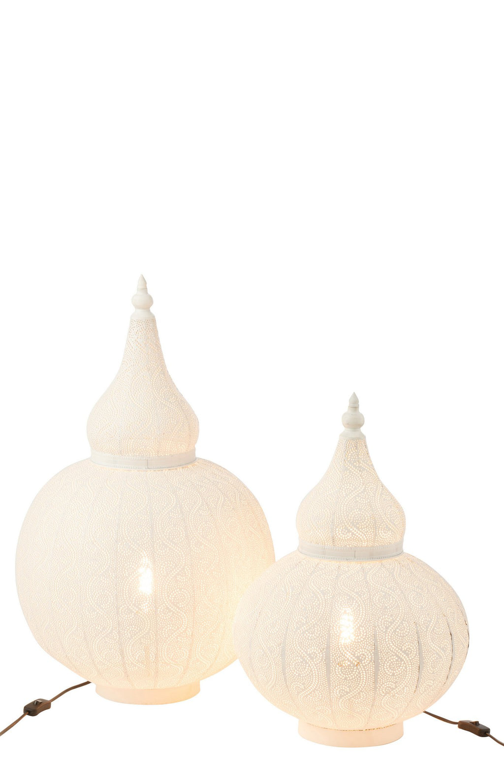 J-Line lamp Aladin - metaal - wit - large