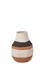 J-Line Vaas - steengoed - multikleur - medium