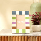 Geruite harsfotolijst 4x6 inch modern glanzend decor