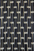 Vliegengordijn Verspringend zwart 100x232 cm