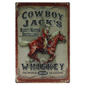 Cowboy Jack's Retro Wandbord 30x20