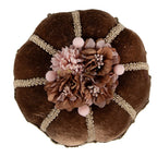 Decoratie Beeld Taart Ø 15x10 cm Bruin Textiel