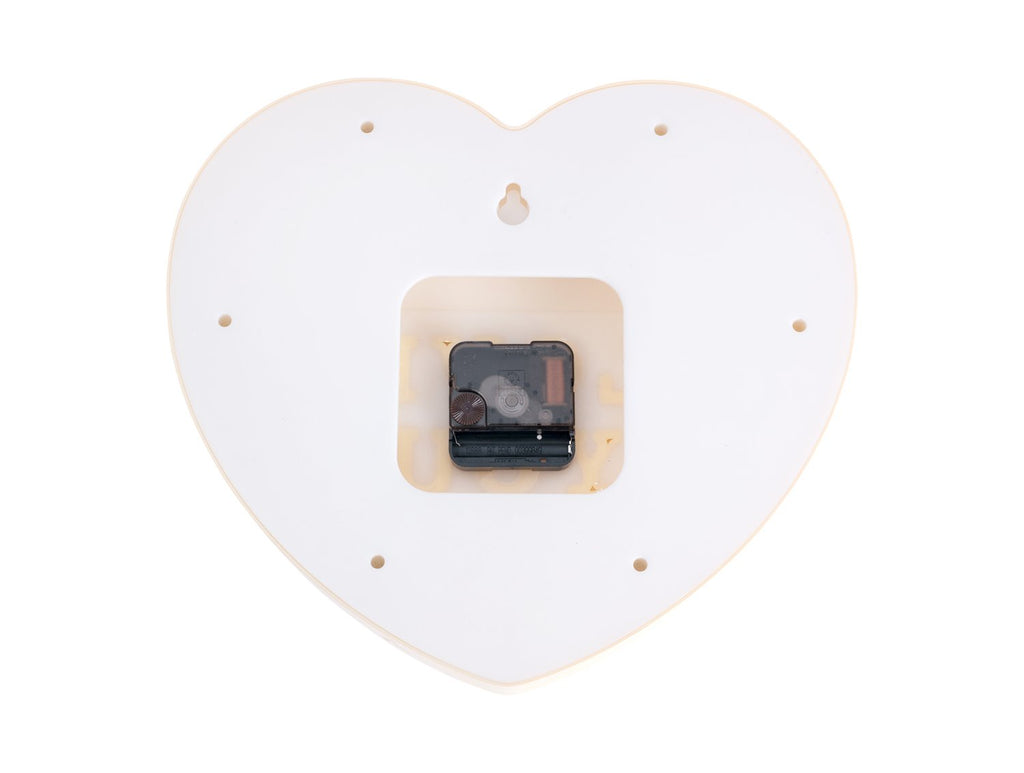 Wandklok Hart Snoep