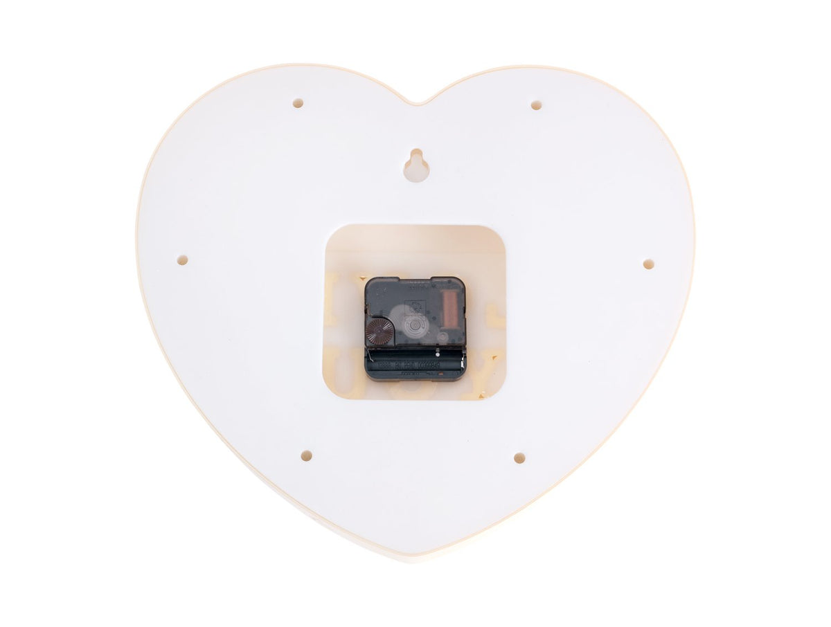 Wandklok Hart Snoep