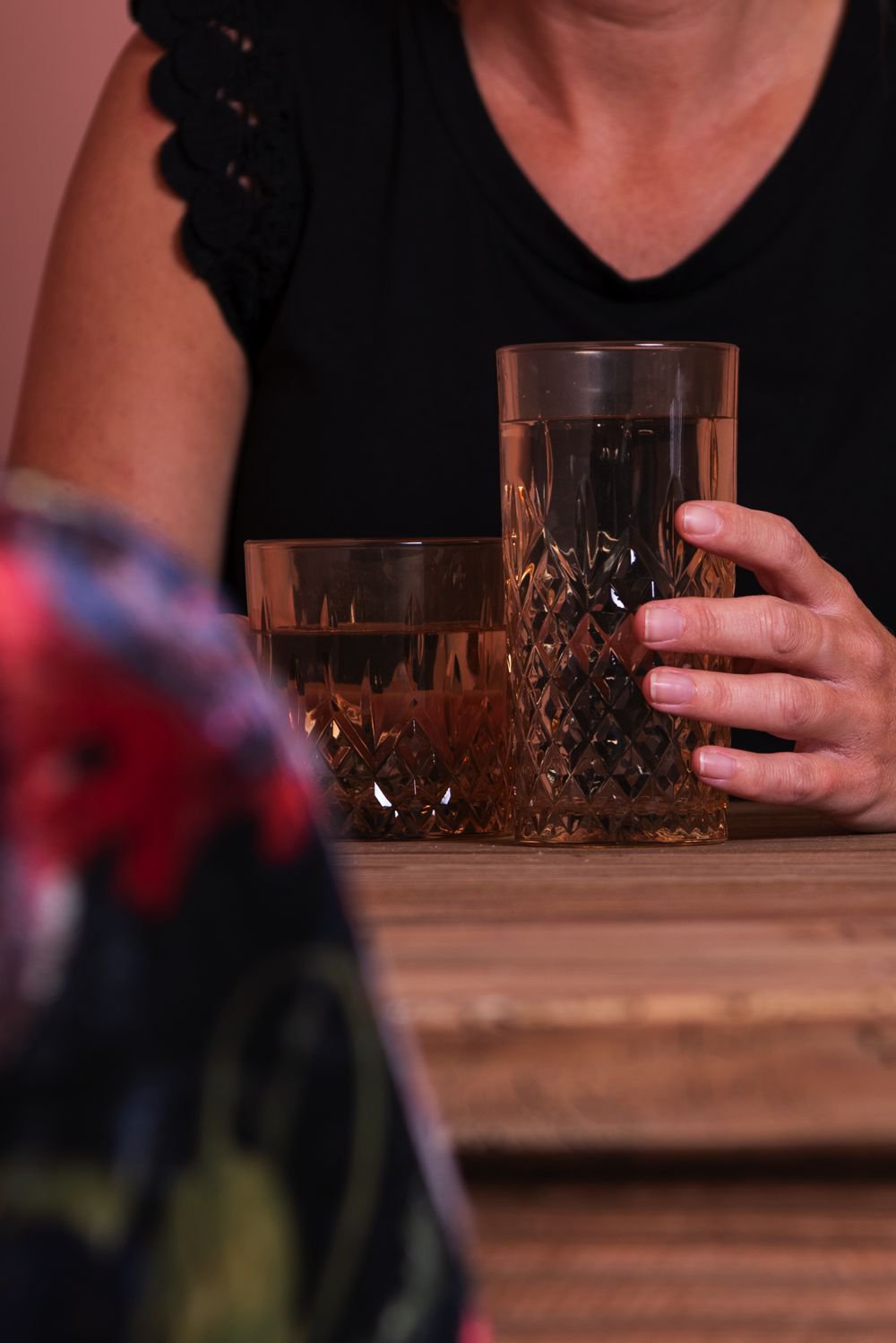 Waterglas 280 ml Bruin Glas Drinkbeker