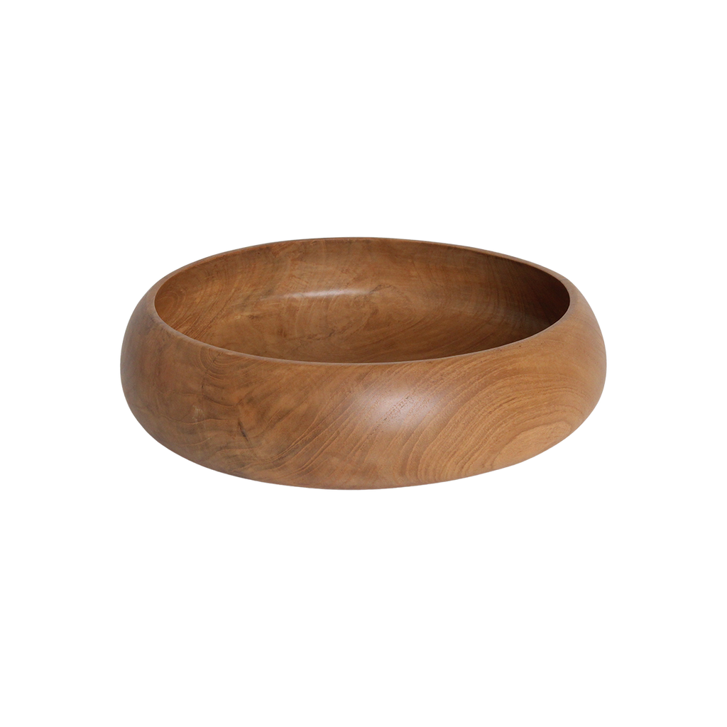 Sera teakhouten schaal Ø 30 cm