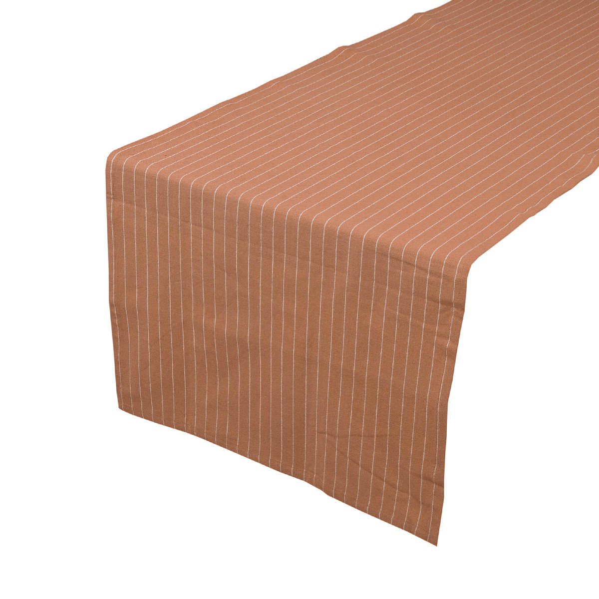 Pinstripe Tafelloper cafe bruin 50x140cm