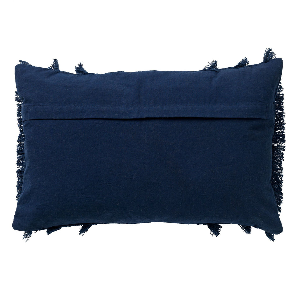 Nederlands Decor Fara - Cushion Cotton 40x60 cm Insignia Blue - Blauw
