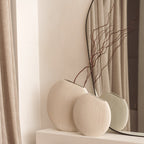 Vaas 40xH39cm beige Vico