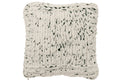 J-Line kussen wit/groen polyester