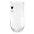 Waterblas 280 ml Glas Hart Longdrinkglas