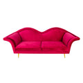 Zitbank 3-ZITS 3-ZITS Rood Hout Bankstel