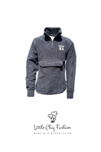 LewyLou NO4 Sweater zwart met logo