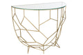 J-Line Console Moza Metaal/Glas Goud