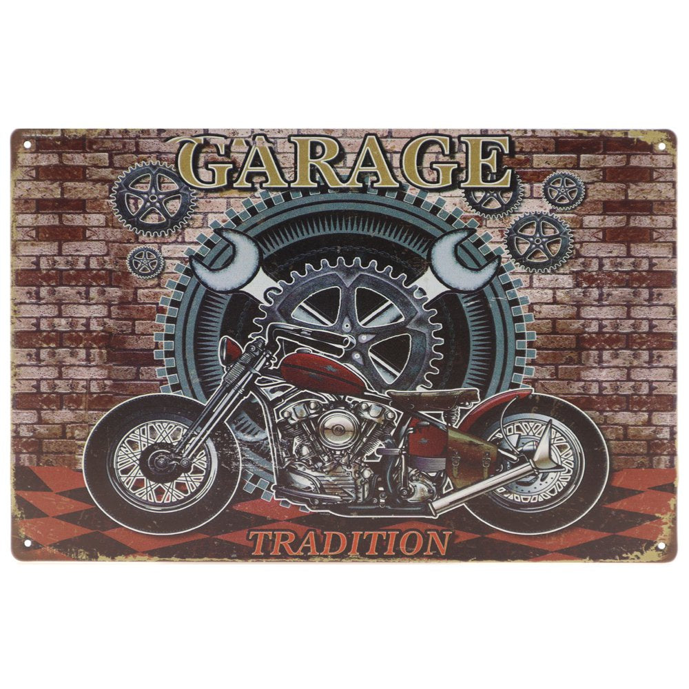 Garagetraditie Retro Wandbord 20x30