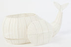 J-Line mand Walvis - kunststof - wit