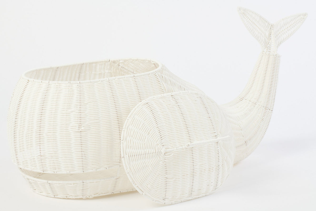 J-Line mand Walvis - kunststof - wit