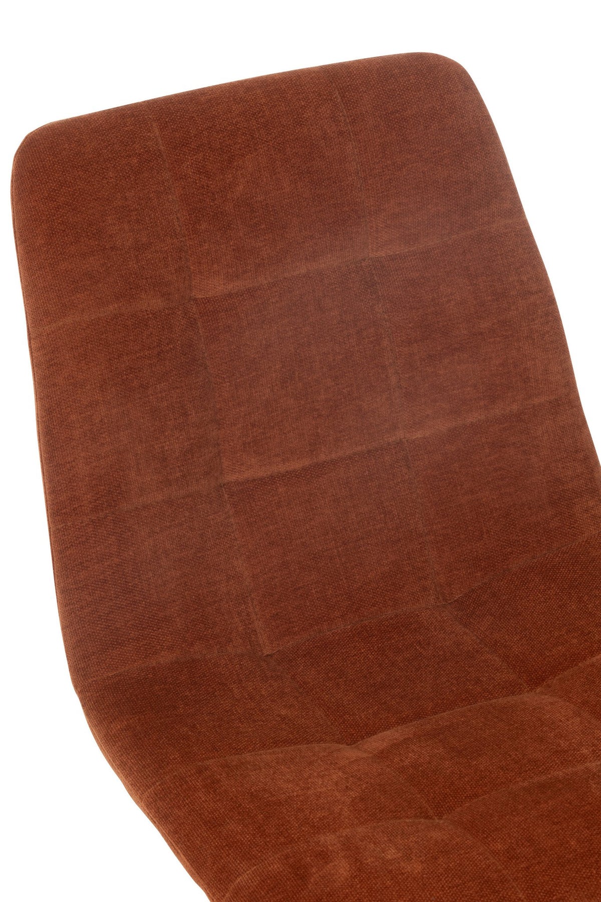 J-Line Eetstoel Clark Metaal/Polyester Roest