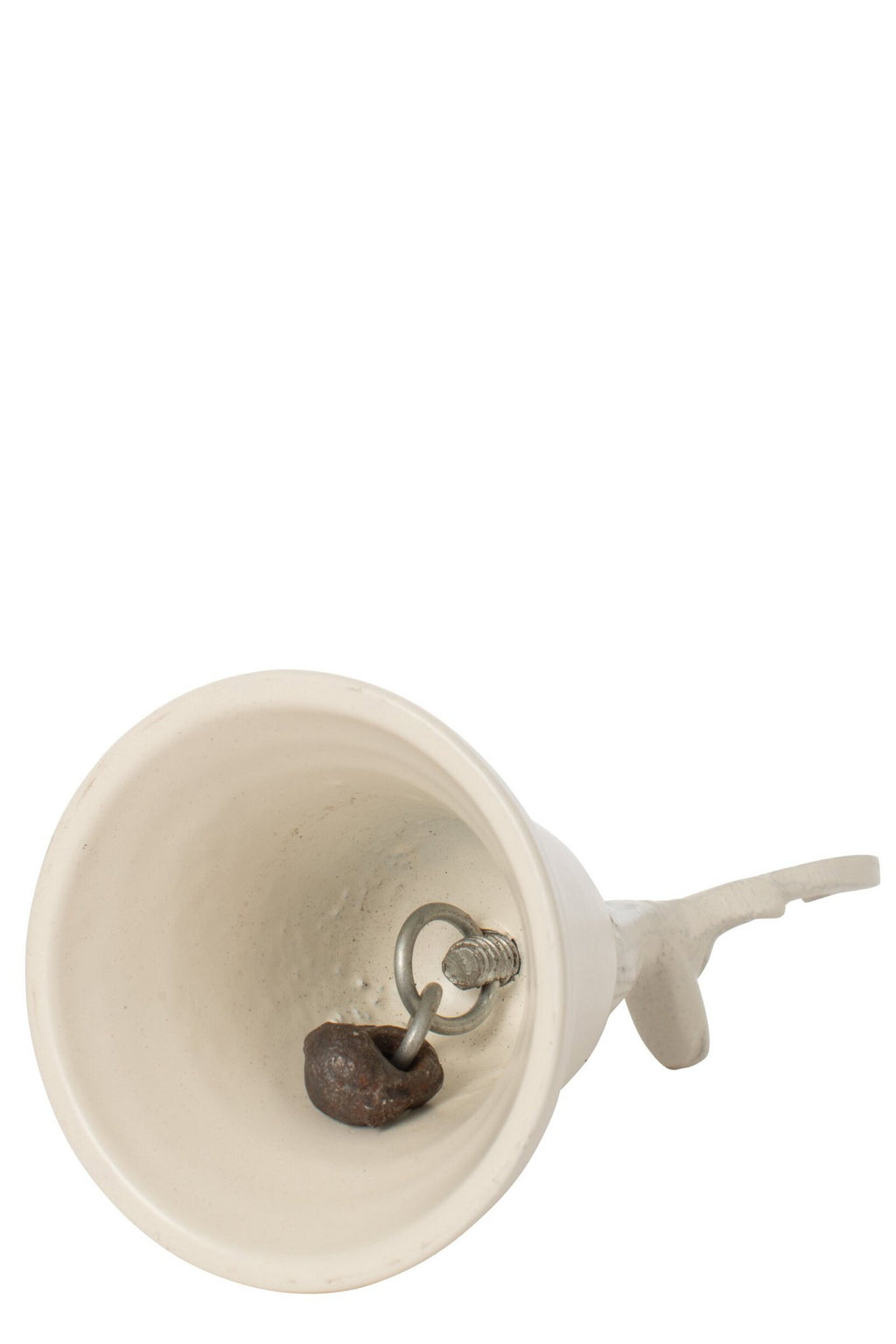 J-Line Decoratieve stolp hert - aluminium - gebroken wit